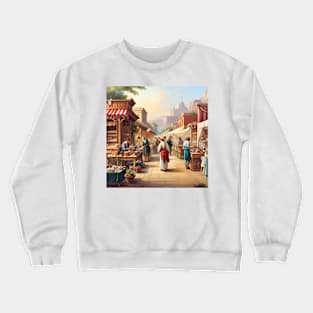 A Day in Ancient Rome Crewneck Sweatshirt